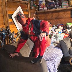 Deadpool Adult Halloween Costume Marvel medium