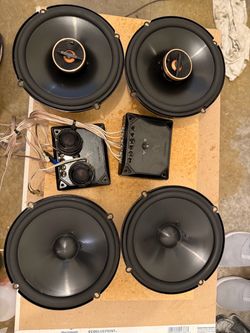 6.5 infinity reference speakers set