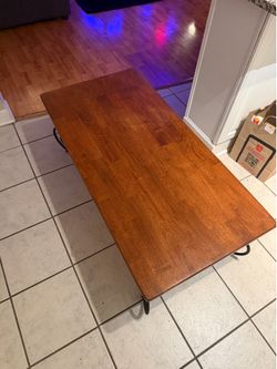 Stained Oak Coffee Table