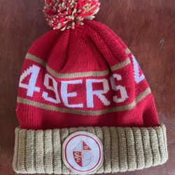 49er Beanie. Like New 