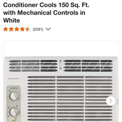 5000 BTU  FRIGIDAIRE WINDOW AC  110 V NEW