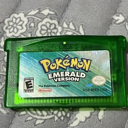 Pokémon Emerald Version GBA. / Authentic 