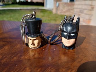 Batman & Penguin DC Comics Keychains 1992 *10.00 Firm*