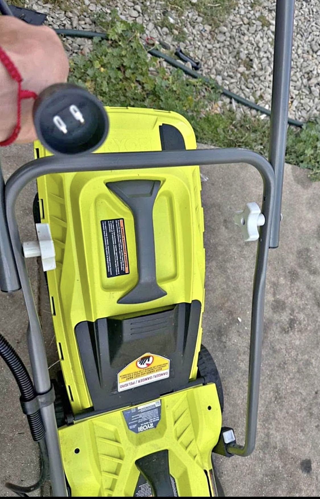 RYOBI 13 in. 11 Amp Corded Electric Walk Behind Push Lawn Mower