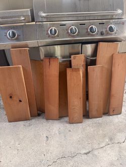 Lot of 11 pieces of cherry wood S4S different thicknes and  length see pix