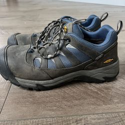 Men’s KEEN Steel Toe Waterproof Work Shoe Size 11.5 EE Extra Wide 