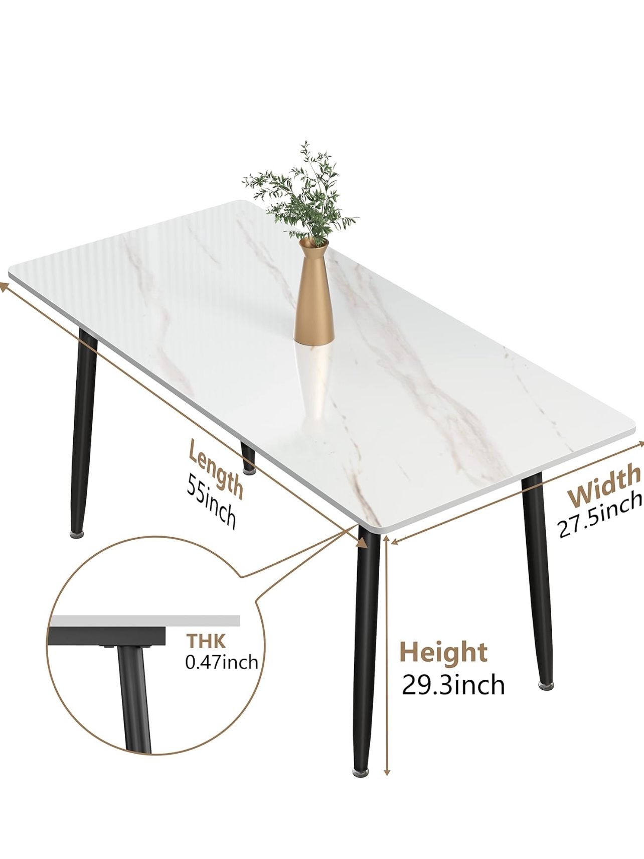 White Dining Table
