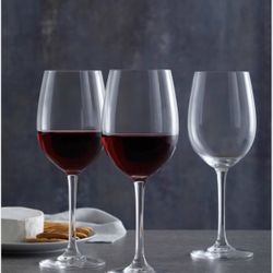 3 Wine Glasses