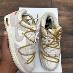 Dunk Low Off White Lot 37 Of 50 