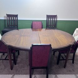 Table + 4 Chairs + sectional sofa ***FREE***