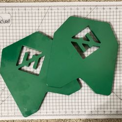 Weight vest plates for chest carrier, rucking/workouts/crossfit, 64.5# In Total