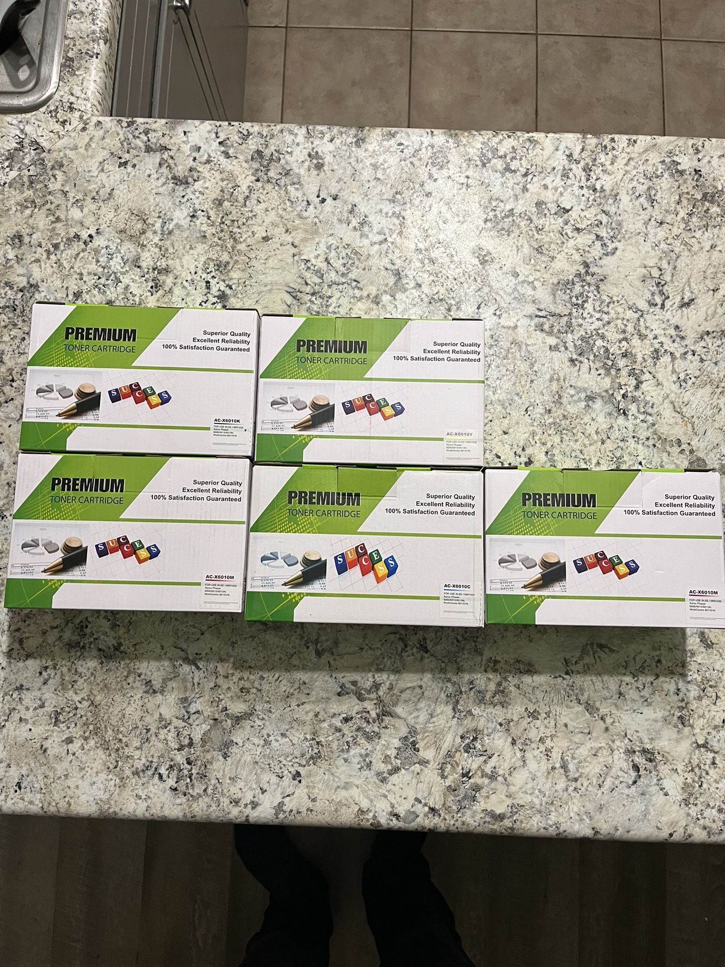 Xerox Phaser Toner Cartridge Lot