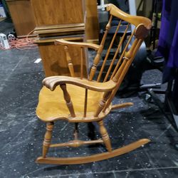 Wood Rocking Chair