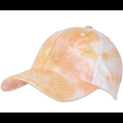 Time and Tru Womens Baseball Cap Hat Multi Tie Dye