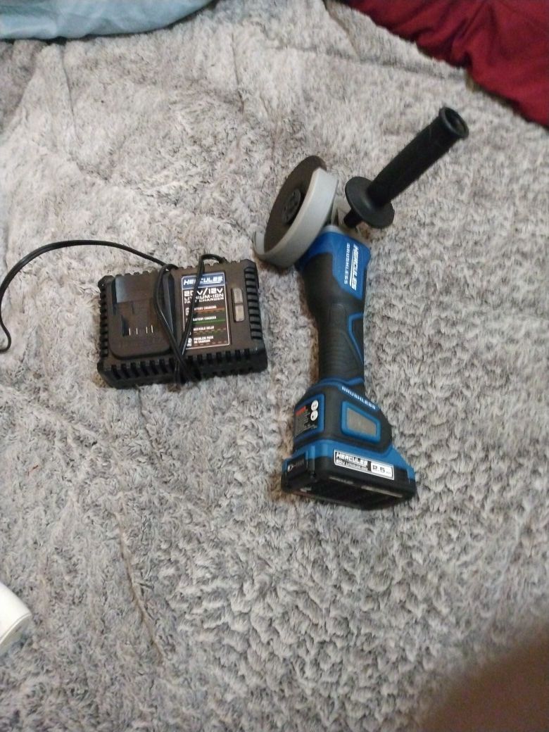 Hercules 20v Angle Grinder