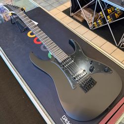 Ibanez GRGR131EX Black Flat Reversed Headstock Electric Guitar NEW!