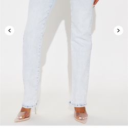 Fashion Nova  V Waisted Jeans