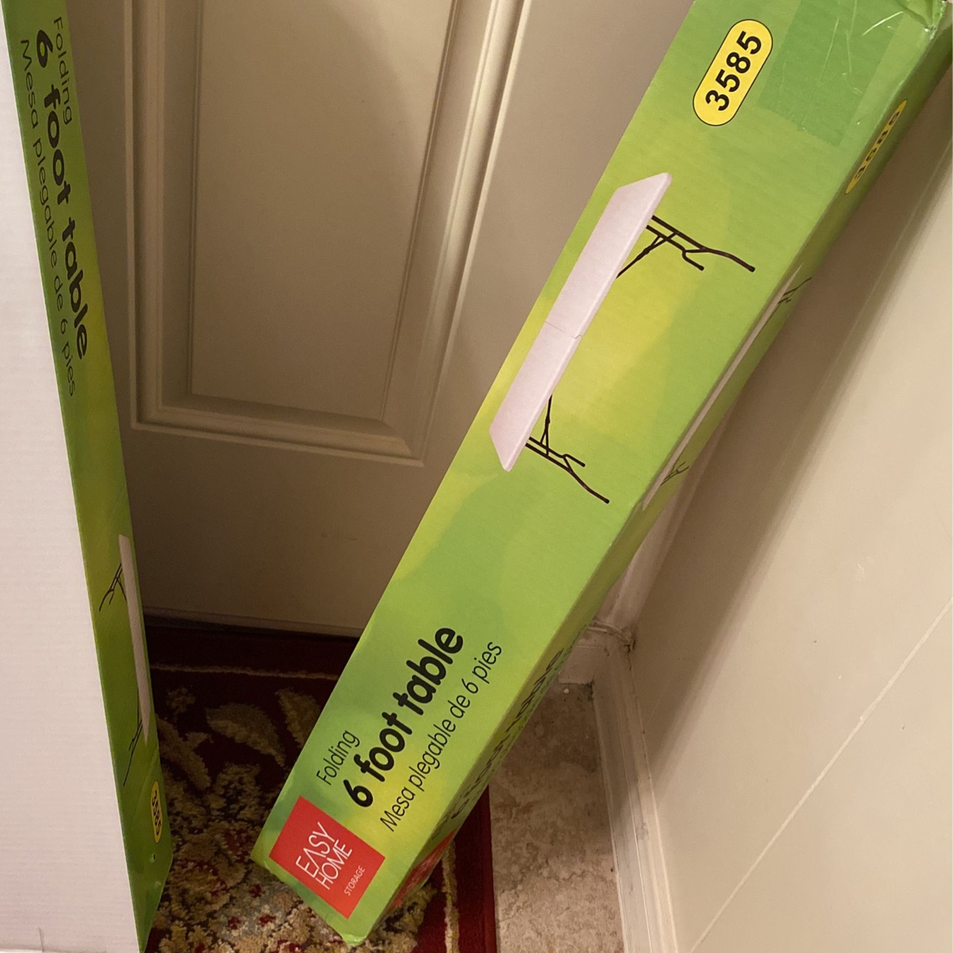 Easy Home 6 Foot Table
