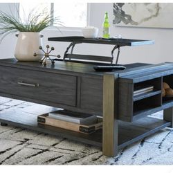 New Coffee Table With End Tables...tables Have Plug Station