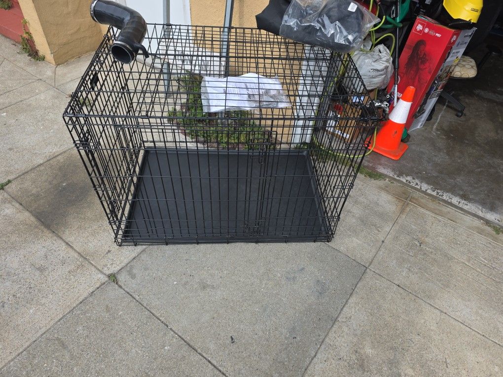 42"x28"x30" Dog Kennel With 2 Doors