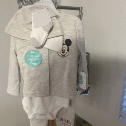 5 Piece 6-9 Months Micky Mouse Uniform
