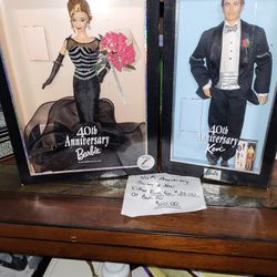 40th Anniversary Barbie And Ken New In Box