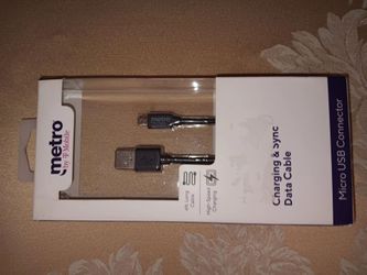HIGH SPEED CHARGING 6 FT LONG CABLE CHARGING & SYNC DATA CABLE MICRO USB CONECTOR.