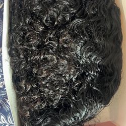 Curly Half Wig 