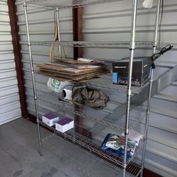 HDX 6-Tier Commercial Grade Heavy Duty Steel Wire Shelving Unit in Chrome (48 in. W x 72 in. H x 18 in. D)