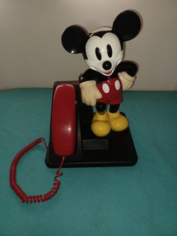 Vintage Mickey Mouse Tellaphone 