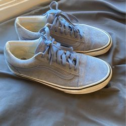 Vans Dusty Blue Suede Sneaker