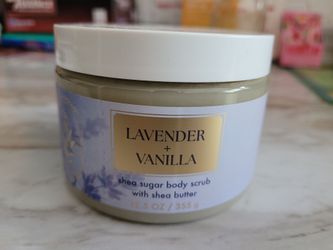 Lavender + Vanilla Shea Sugar Body Scrub