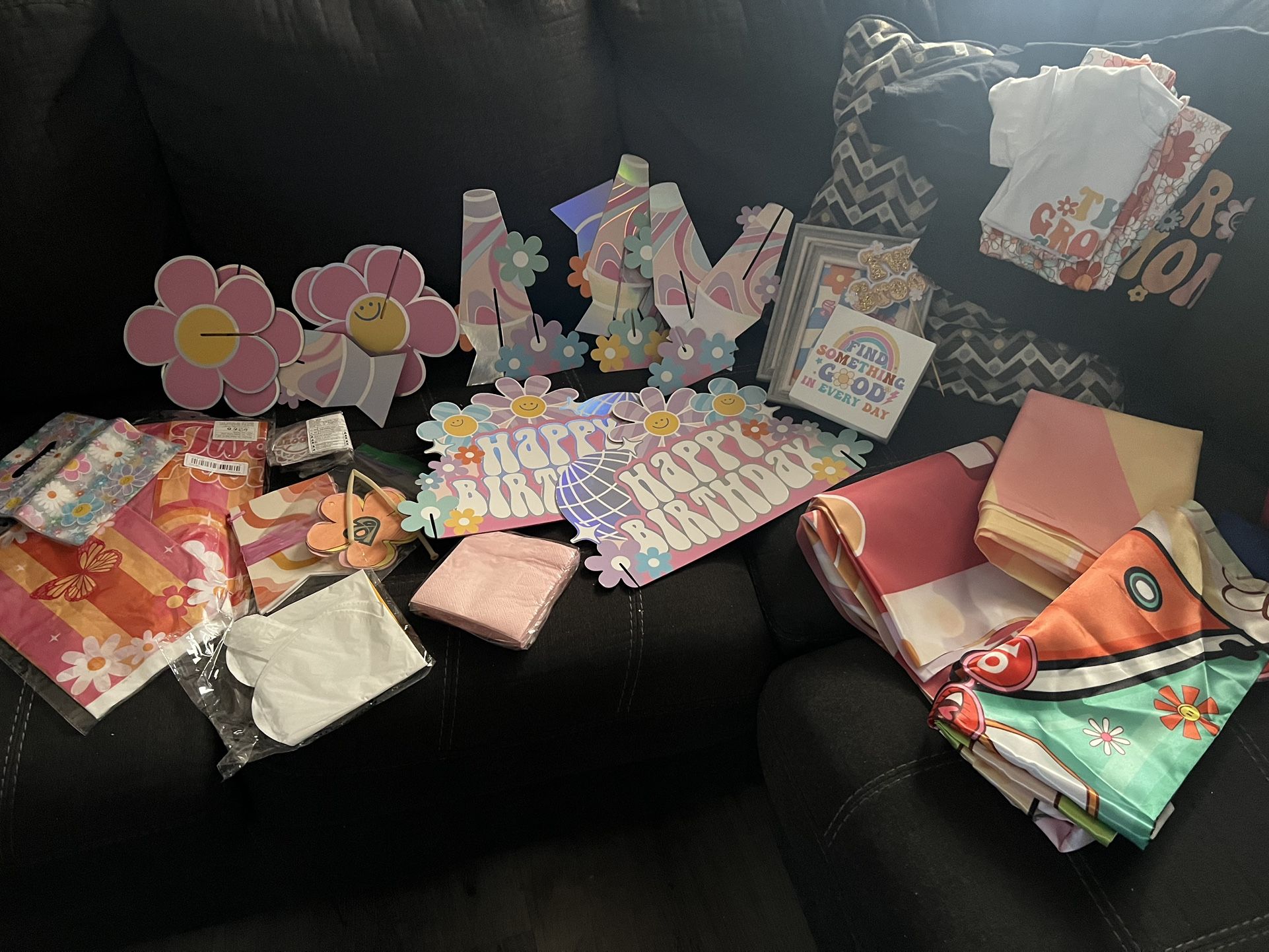Two Groovy Birthday Party Theme