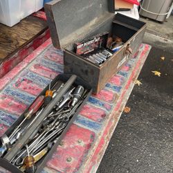 Tool Box With Tools 