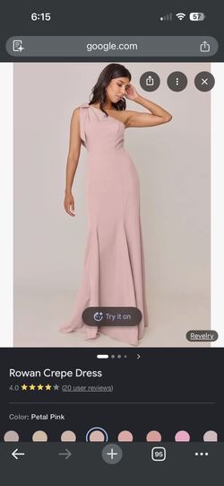 Revelry Rowan Crepe Dress