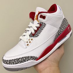 Jordan 3 Retro Cardinal BRAND NEW