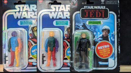 Star Wars Retro Collection Luke Skywalker Set
