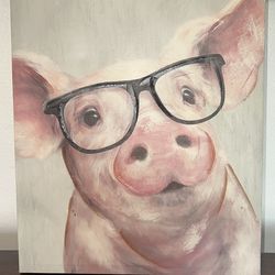 Pig canvas