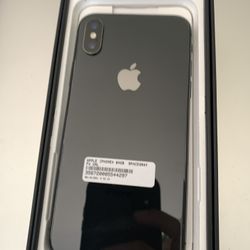 Iphone X 64GB JET GREY ANY CARRIER 