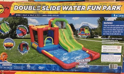 Double Slide Bounce House