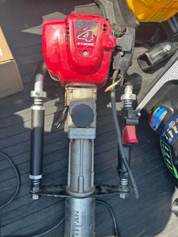 Titan Post Driver Driving Head, 1.3 HP Honda GX35 Engine