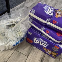 Diapers Size 1,2&3