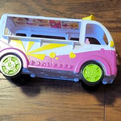 Shopkins toy food truck ice cream van 10 long