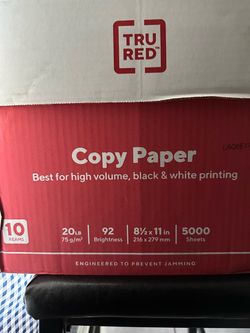 Copy paper