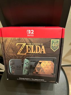 Nintendo Switch 2 Legend of Zelda 40th anniversary gaming console