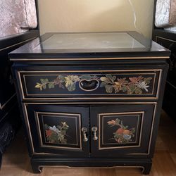 Intricate Antique Side Table 