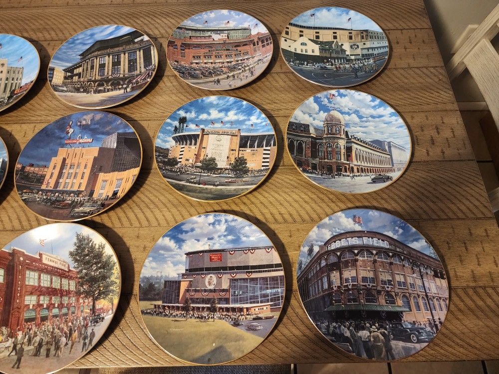 Baseball Stadium Collector Plate