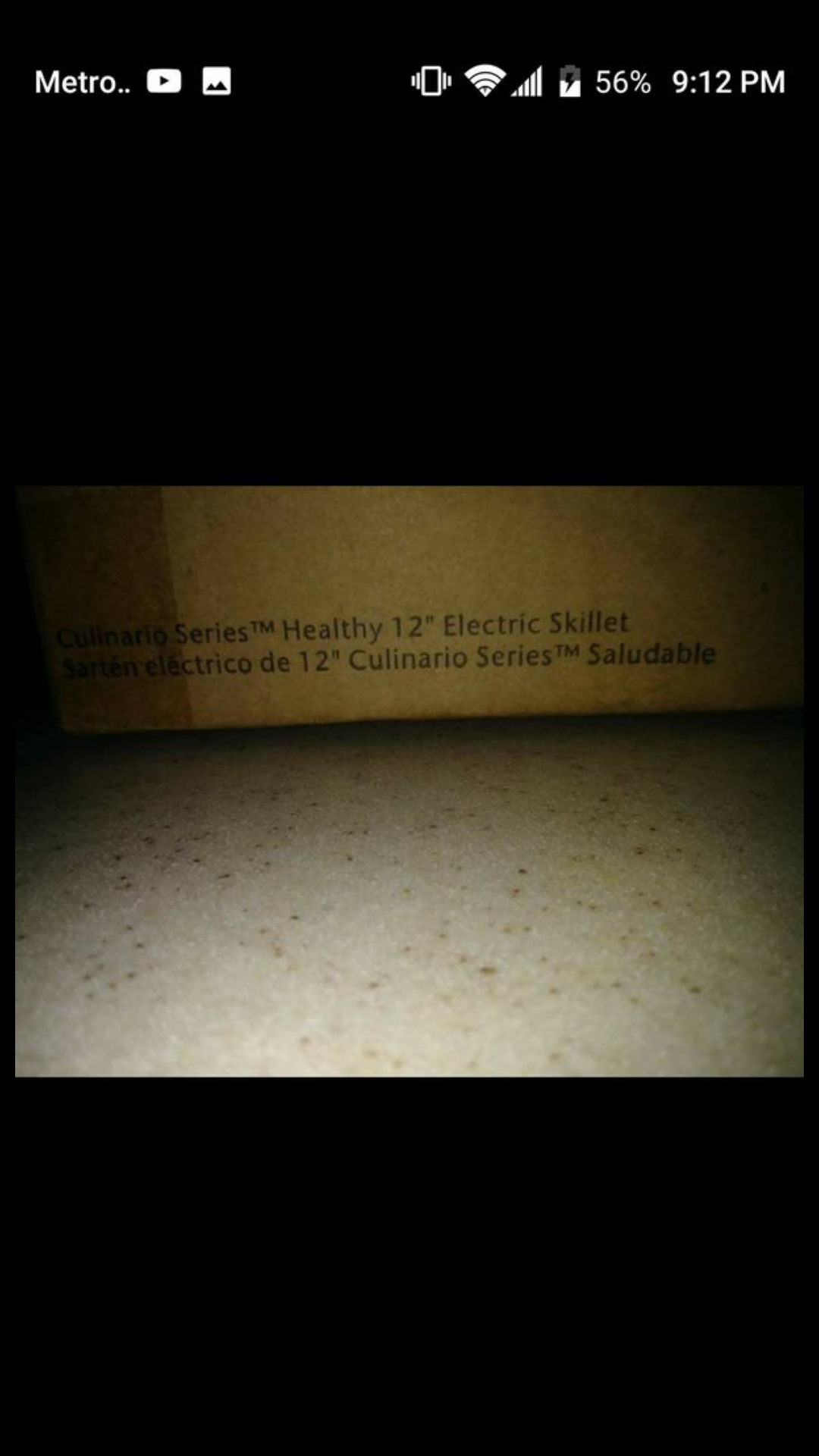 New Princess House Electric Teflon Pan