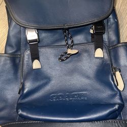 Coach League backpack navy