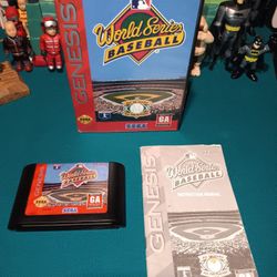 Sega Genesis Game "World Series Baseball" ( Vintage 1994 )